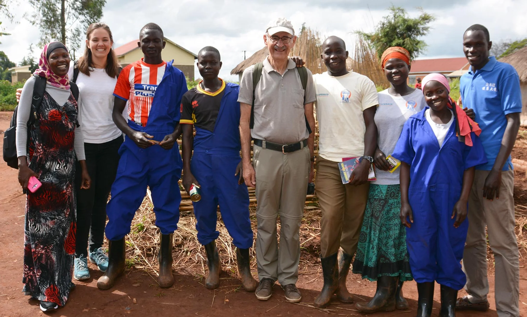 Ignaz Rieser in Zombo, Uganda