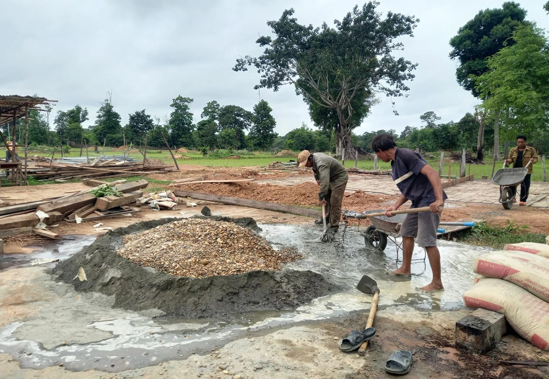 Laos Beteiligung Gemeinde