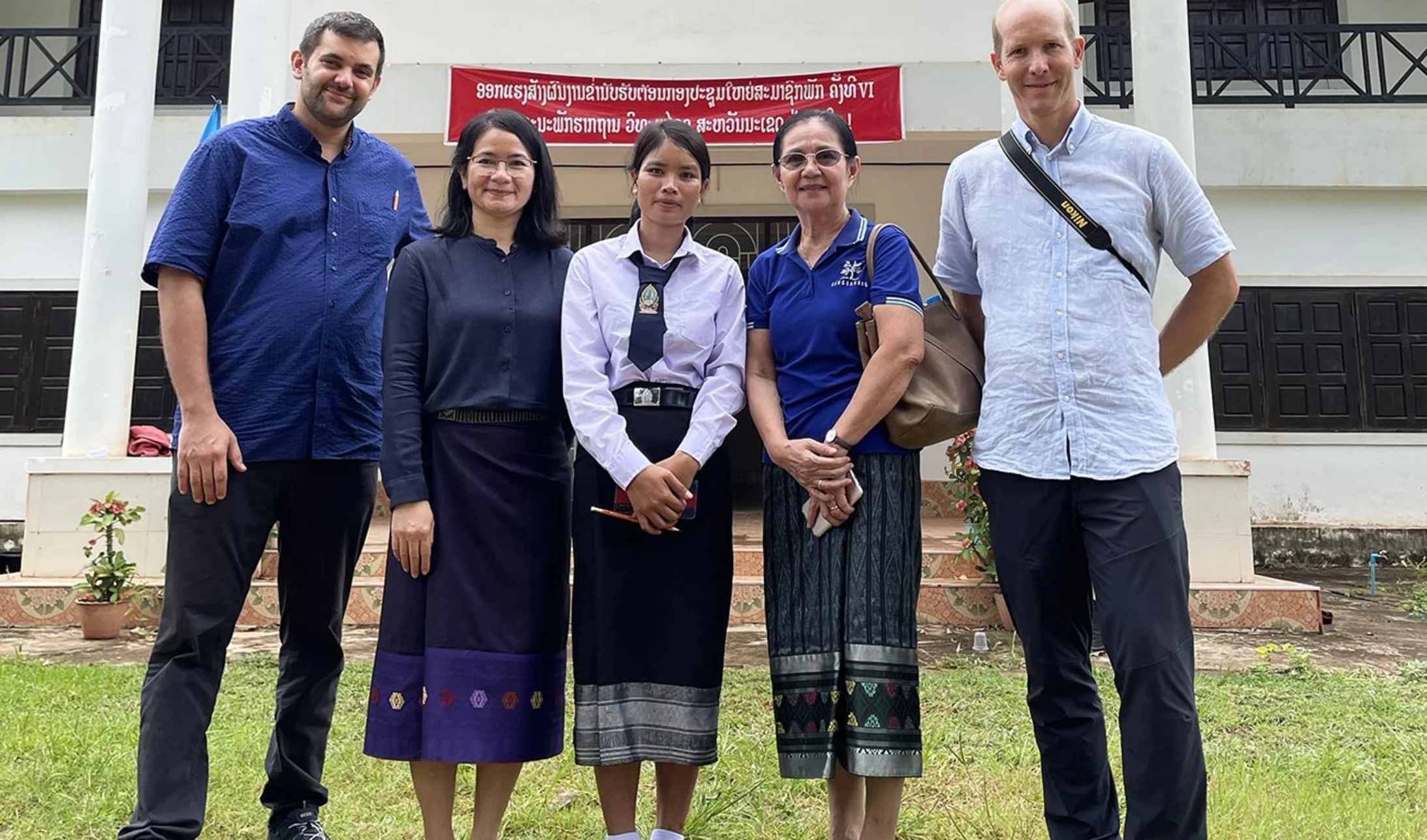 Ladny Kindergärtnerin Laos