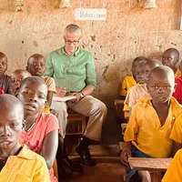 Unterrichtsbegleitung in Zombo, Uganda